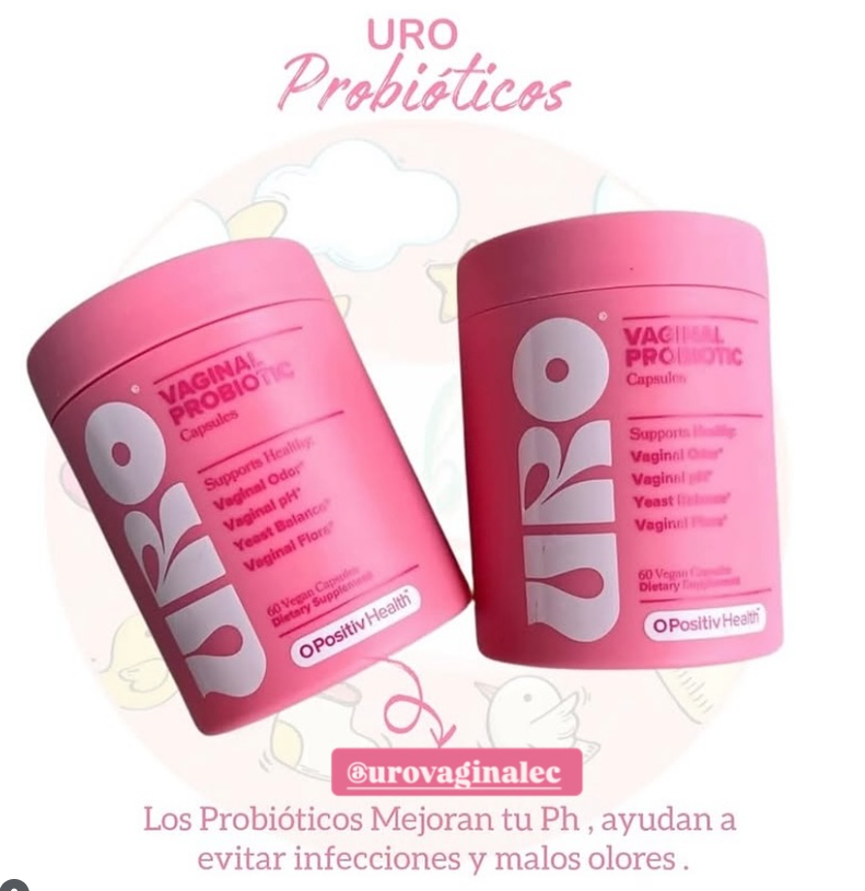 URO PROBIÓTICO VAGINAL X60 CÁPSULAS