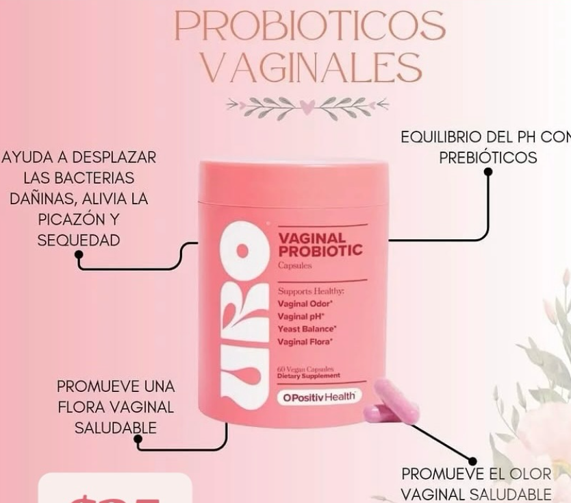 URO PROBIÓTICO VAGINAL X60 CÁPSULAS