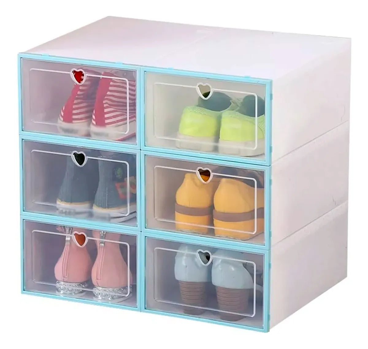 KIT ORGANIZADOR DE ZAPATOS X6