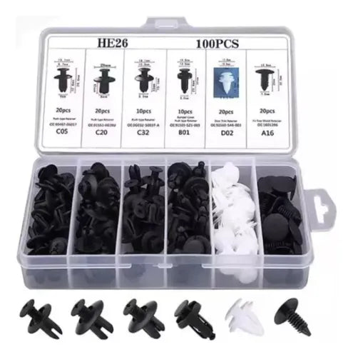 CAJA DE PINES DE REPARACIÓN X100 PCS